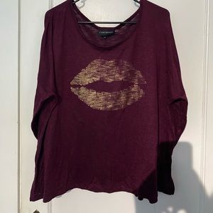 Crop top / off shoulder